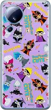 ERT GROUP Mobile Phone case for Xiaomi 13 LITE/CIVI 2 Original and Officially Licensed Disney Pattern Disney Villains 008 optimally adapted to The Shape of The Mobile Phone, case Made of TPU