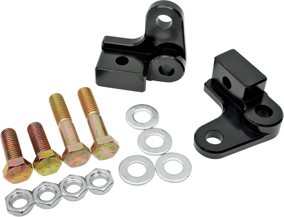 LA Choppers Black Rear Lowering Kit - Black - LA-7500-03