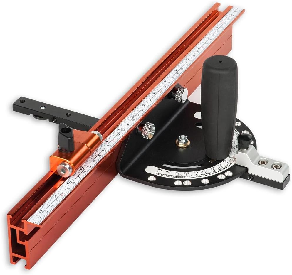 Precision Mitre Gauge Fence & Flip Stop