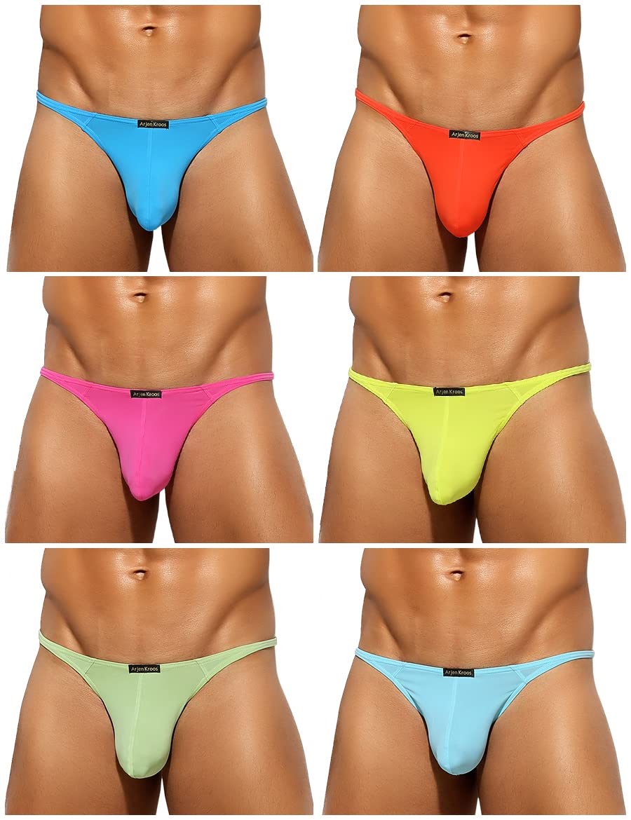 Casey Kevin Tanga Hombre Sexy Ropa Interior, Tanga Clásico de Talle Bajo, Men Thong