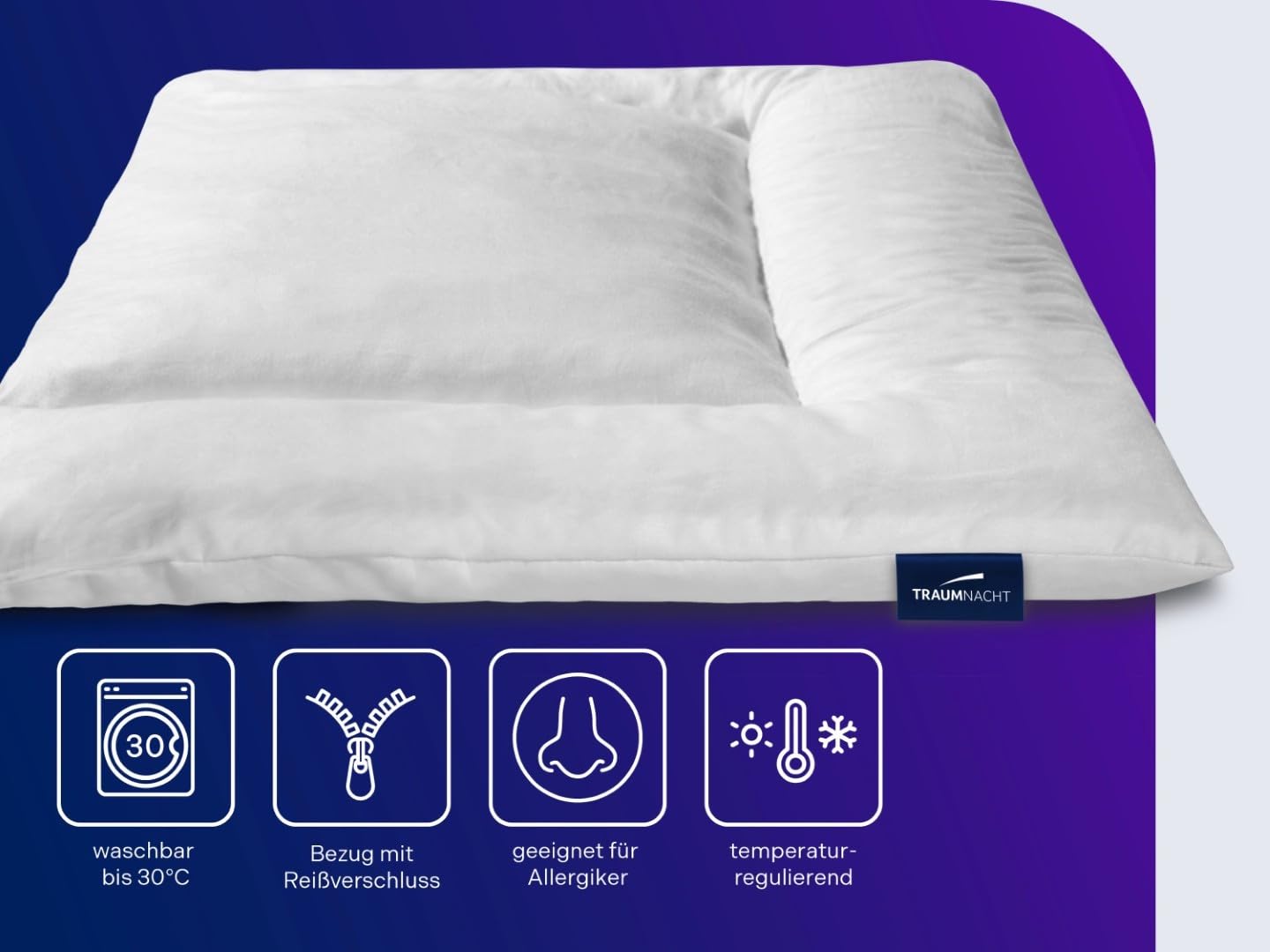 Bauch-Schlafkissen 40x60x23cm - Ergonomisches Lendenkissen Für Bessere Entspannung