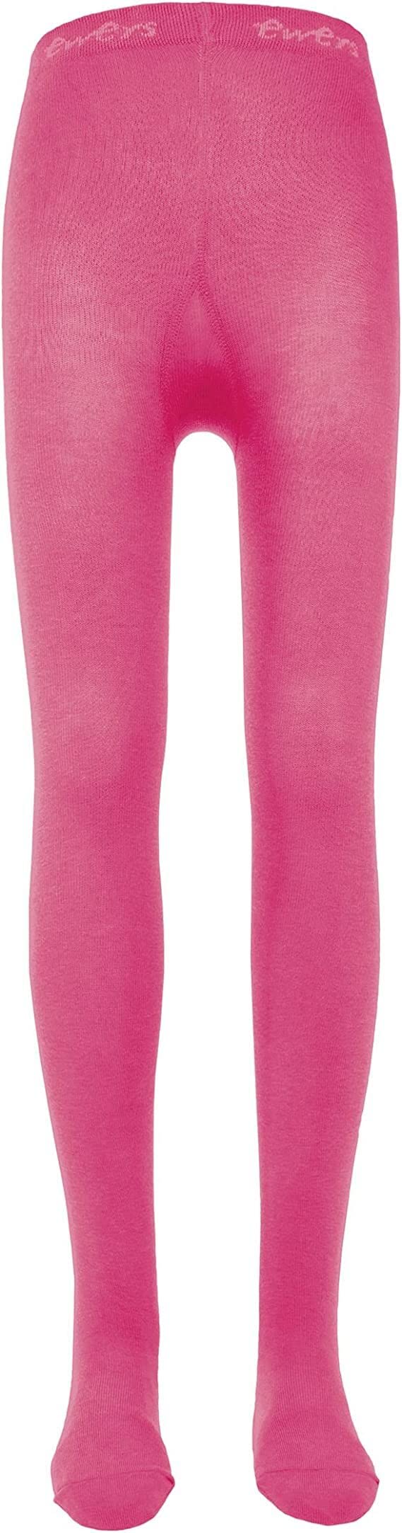 EWERS Collants bébé & Enfant, pour Filles et garçons, Couleurs Unies, Coton, fabriqué en Europe, 2 Paires