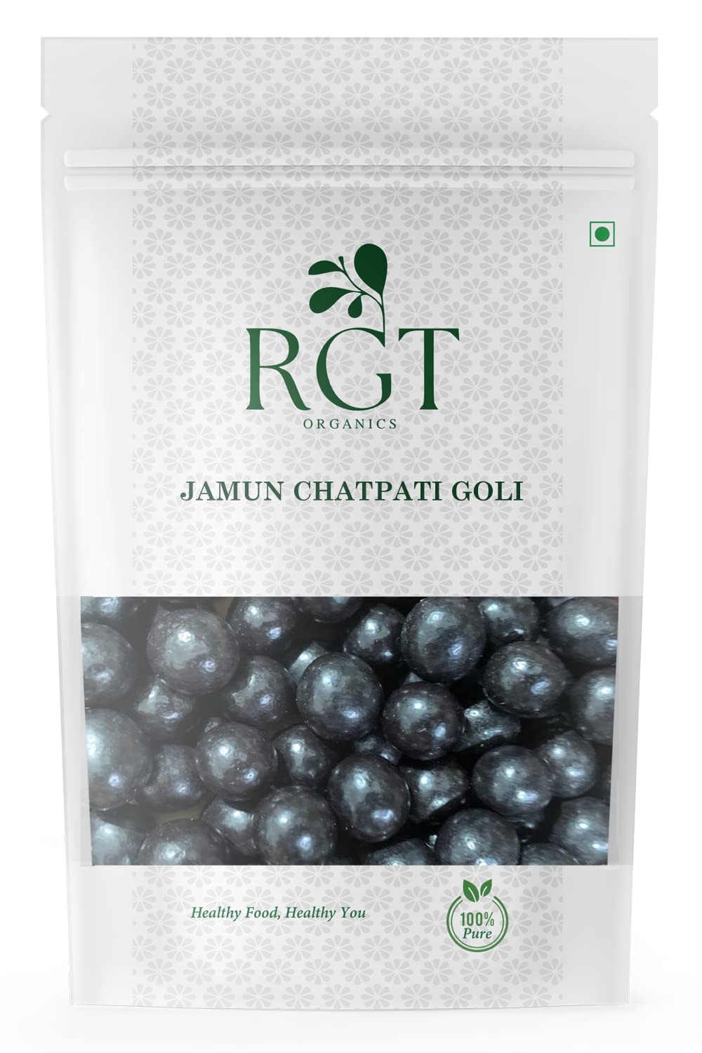 RGT Organics Kala Jamun Chatpta Churan Goli Candy 400Gm | Khatta Meetha Jamun Flavored Churan (B0BXSY931S) Amazon Price History, Amazon Price Tracker