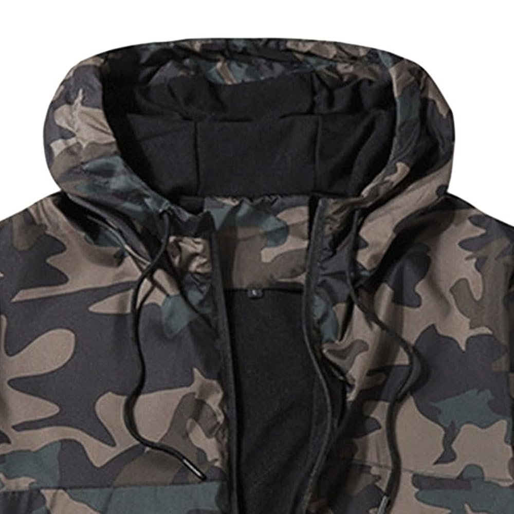 ジャケット・アウター UTILITY HOODED JACKET CAMO M UTILITY HOODED JACKET CAMO M