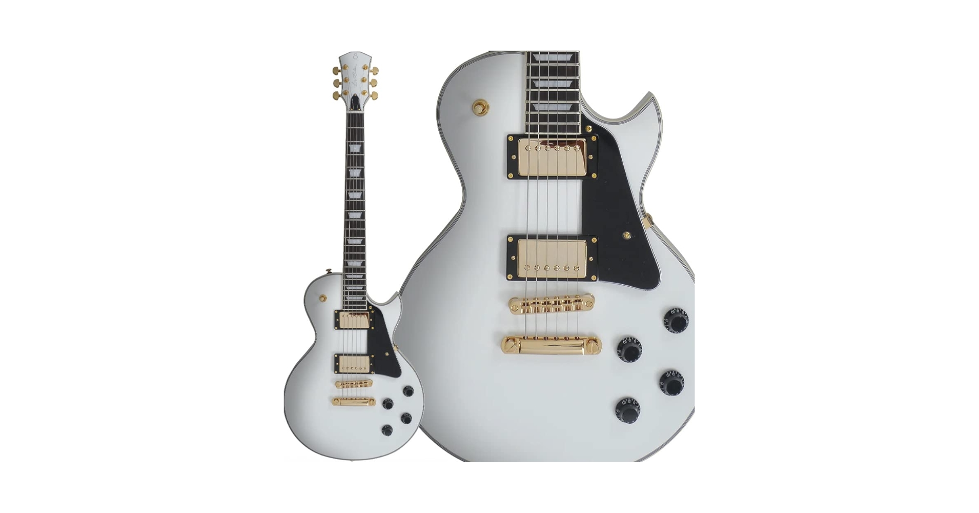 L7 白レスポール Larry Carlton L7 WH エレキギター レスポールカスタムタイプ