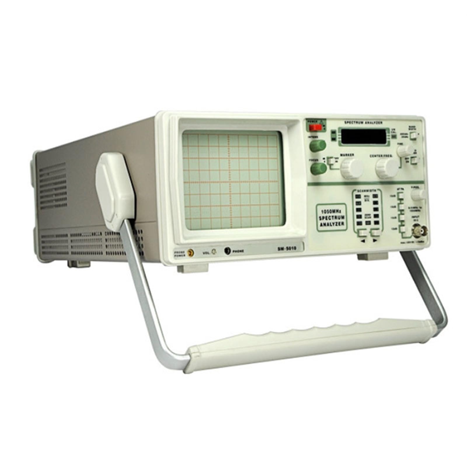 Analizzatore Di Spettro Con Gamma Frequenza Digitale Ad Alta Sensibilità 0,15-500 M Display LCD Del Generatore Tracciamento Segnale Frequenza Ultra Ampia