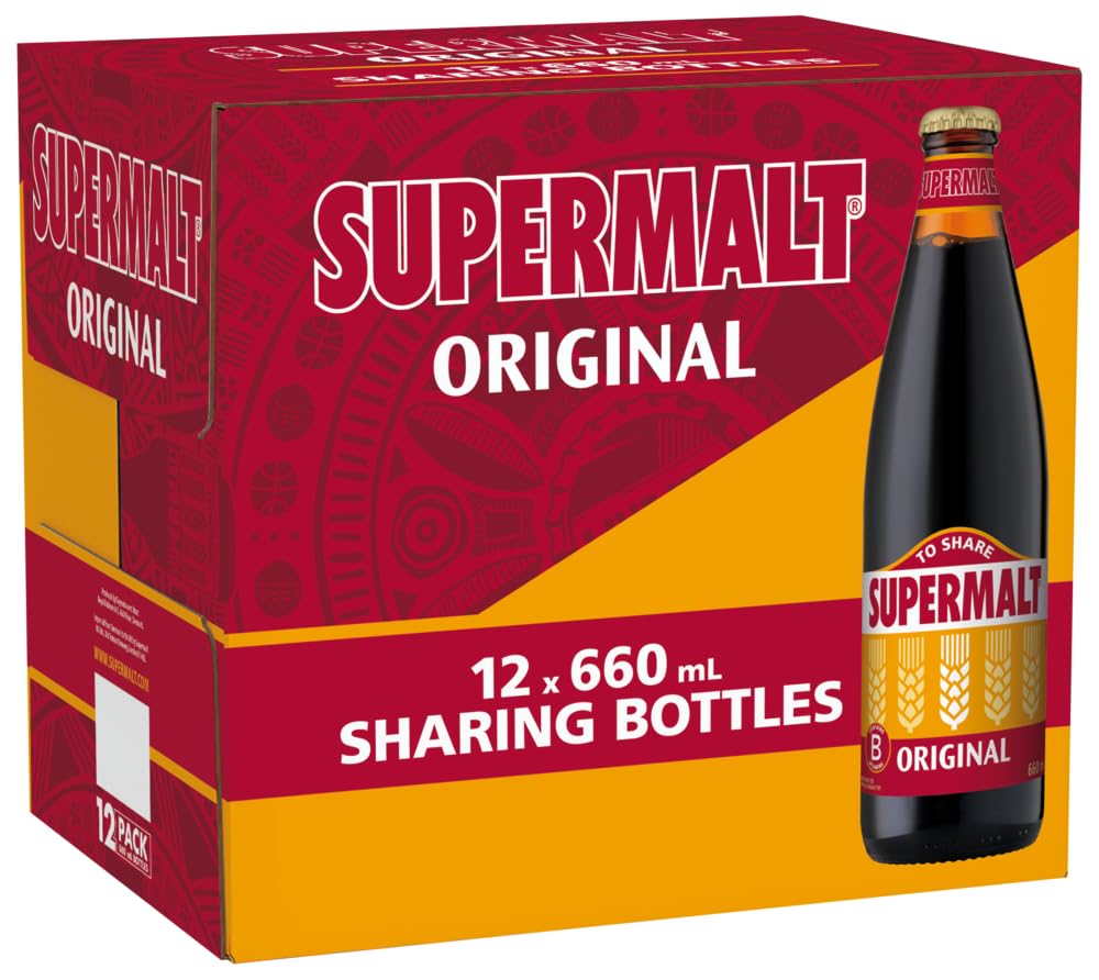 Supermalt Botella compartida de 12 x 660 ml