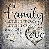 Diamond Painting Kits for Adults - 5D DIY Round Diamond Number Kits with Full Drill - Crystal Rhinestone Diamond Embroidery Paintings Great for Home, Office 14.2×14.2 inch (Family)