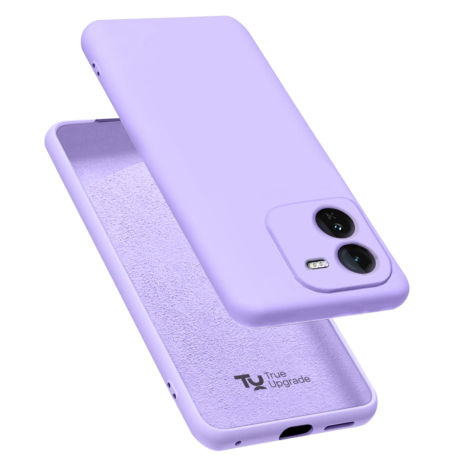 TRUEUPGRADE Compatible for iQOO Z9 5G Cover Case | Soft Silicon Rubberised Cover |Camera Protection Bump Back Cover foriQOO Z9 5G (Light Purple) (B0D4QGJRYX) Amazon Price History, Amazon Price Tracker