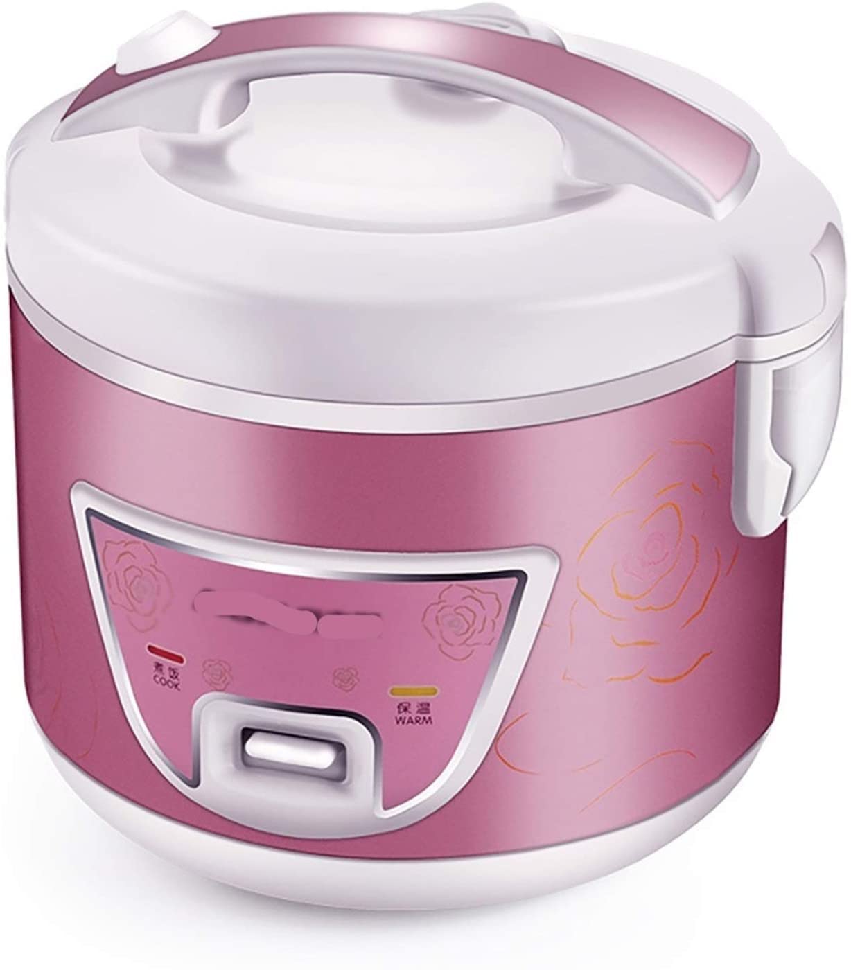 5sssallefaa Rice Cooker Household Non-Stick Rice Cooker Automatic Heat Preservation with Spatula and Measuring Cup for 2-8 People