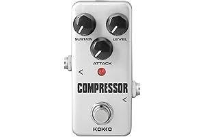 Best kokko pedal for Guitar and Bass: Compressor Guitar Pedal