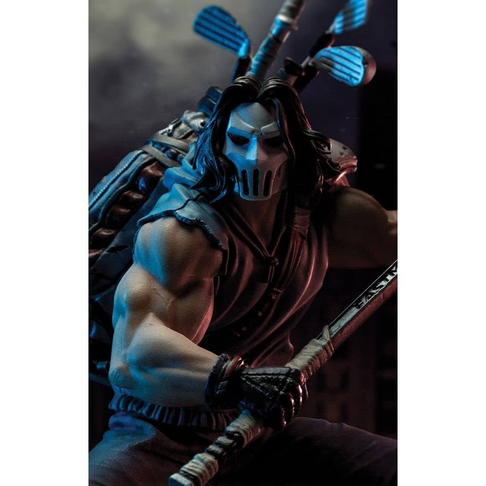 TMNT Iron Casey Jones 1/10 スタチュー フィギュア Casey Jones 1:10 Scale Statue by Iron Studios | Sideshow