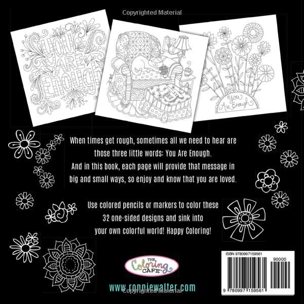 The Coloring Cafe-You Are Enough - Image 2