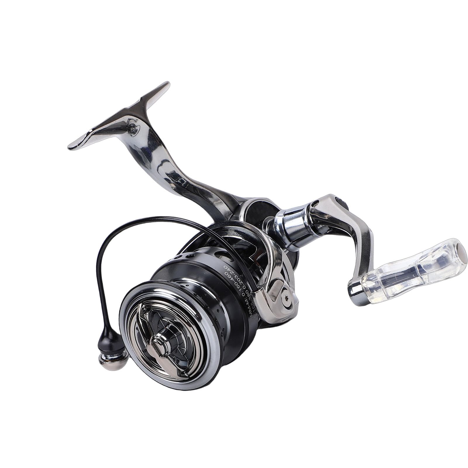 Yosoo Health Gear Kołowrotek Lekki Kołowrotek Spinningowy z Włókna Węglowego 4KG Hamulec 5.2 1 Przełożenie Szpula ze Stopu Aluminium dla Wędkarzy Słodkowodnych Słodkowodnych