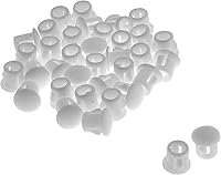 Vista 9 de 36 piezas de 5/16 pulgadas (0.315 in), tapa de extremo redondo, inserción de tubo tipo empotrado, enchufe de panel de poste de tubería