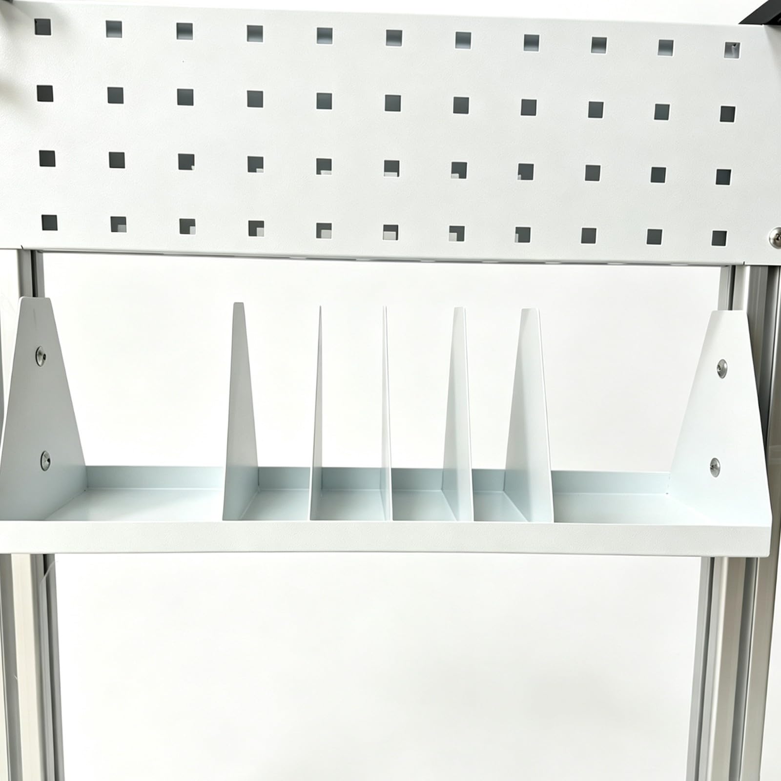 Scaffale Compatibile con Utensili Durevole, Compatto, minuteria, per Stazione di Levigatura, Professionisti