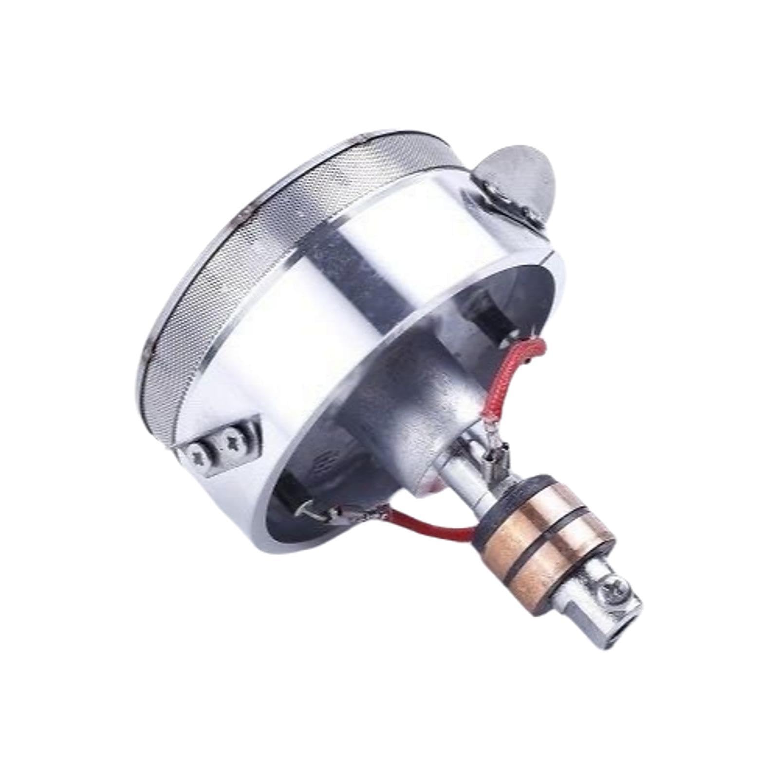 Cubierta automática para máquina de hilo dental de azúcar para máquina eléctrica de hadas, cabezal de calefacción de metal de 10 cm