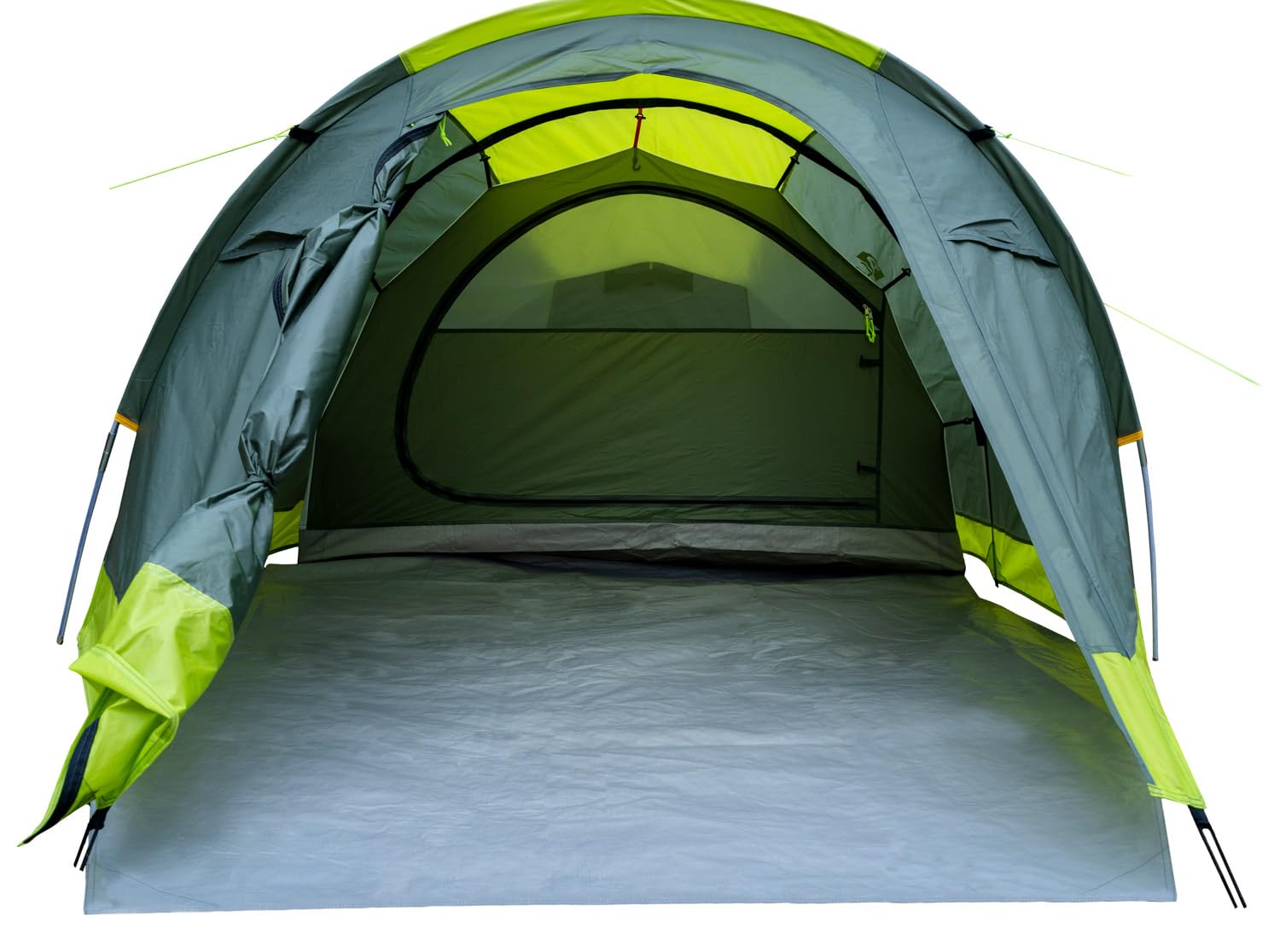 Tenda Alpine PRO KEMPERE 3 Posti 4 Stagioni Impermeabile 5000 Mm Per Trekking E Campeggio Con 2 Ingressi E Abside