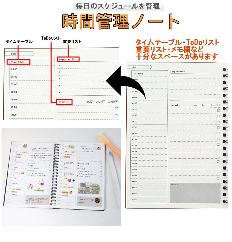 atelierdorf スケジュール帳 Atelier DorF´ スケジュール帳2025 加藤愛里 TINAJOJUN