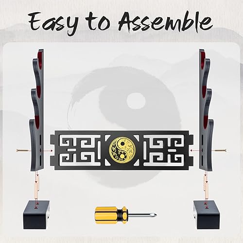 Miniatura 4 de Ekkhysis Taichi - Soporte acolchado para espada, soporte de exhibición para sable de luz, espada samurái, hoja de cosplay, Tanjirou Demon Slayer