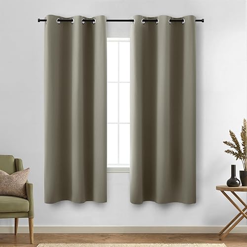 Miniatura 110 de KOUFALL Cortinas opacas doradas de lujo para sala de estar, elegantes cortinas de 84 pulgadas de largo, cortinas Doradas para Sala Elegantes Oro