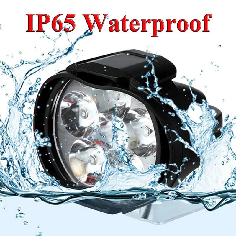 Antibrouillards longue portée 12V 6 LED pour phare de moto