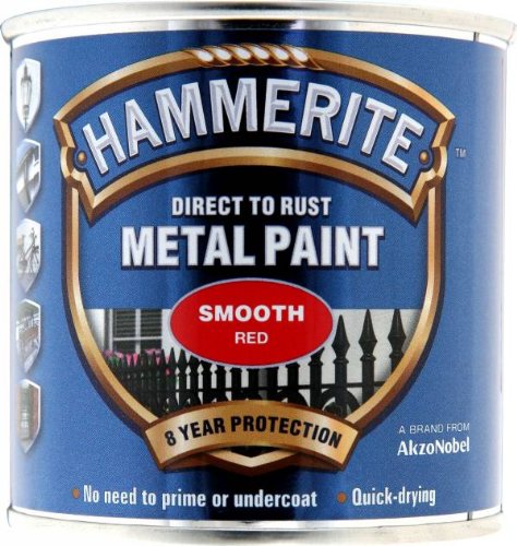 HAMRITE Peinture Hammerite pour métal - Lisse