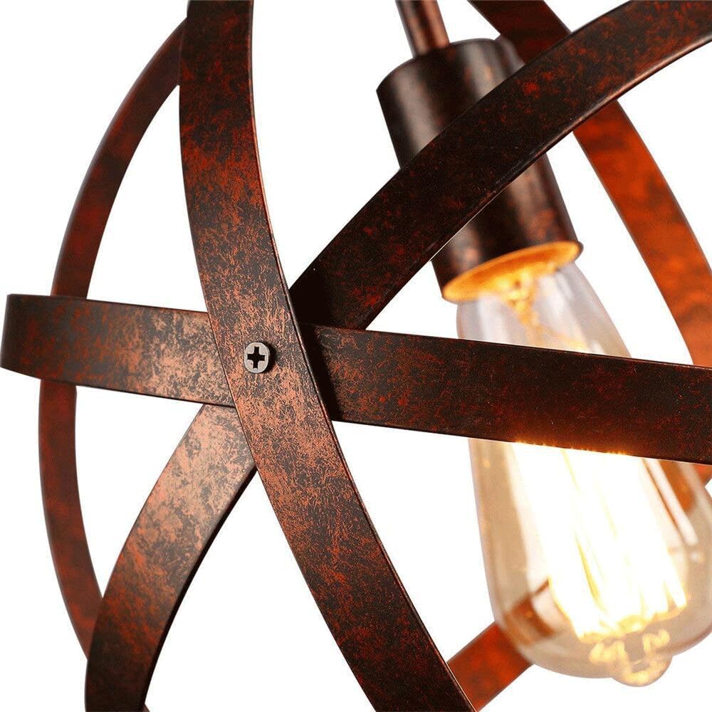 da a Sospensione in Stile Industriale ameno, Dario a Testa Sina con Sorgente Luminosa E27, da a Sospensione in Ferro battuto con personalità Creativa, apparecchi di illuminazion