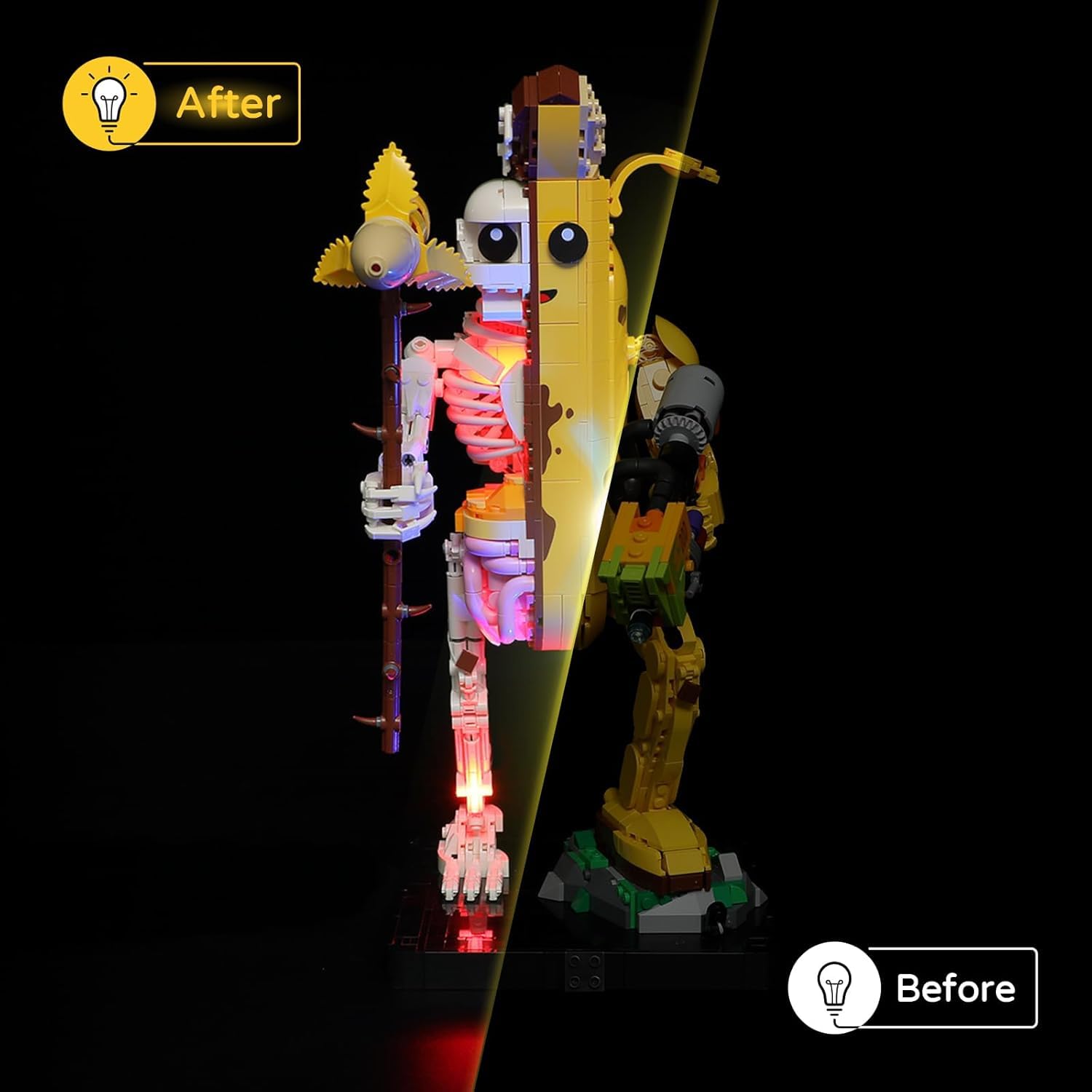 Bricklight Led Light kit for Fornight Peely Bone 77072 - Image 4