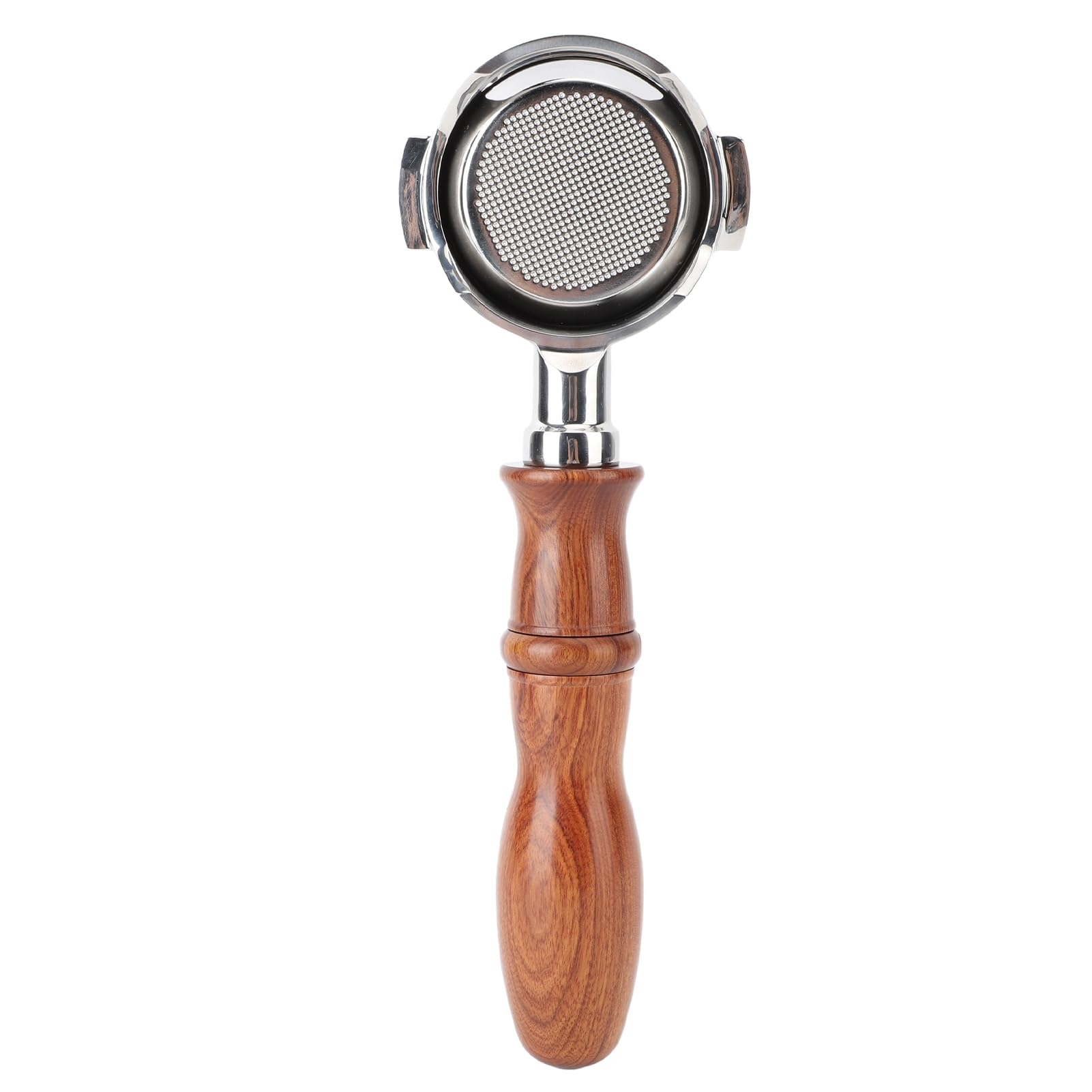 Portafiltro sin Fondo, Portafiltro para Cafetera Hueco de Acero Inoxidable de 58 Mm para el Hogar (Fockety5h9iob7240-11)