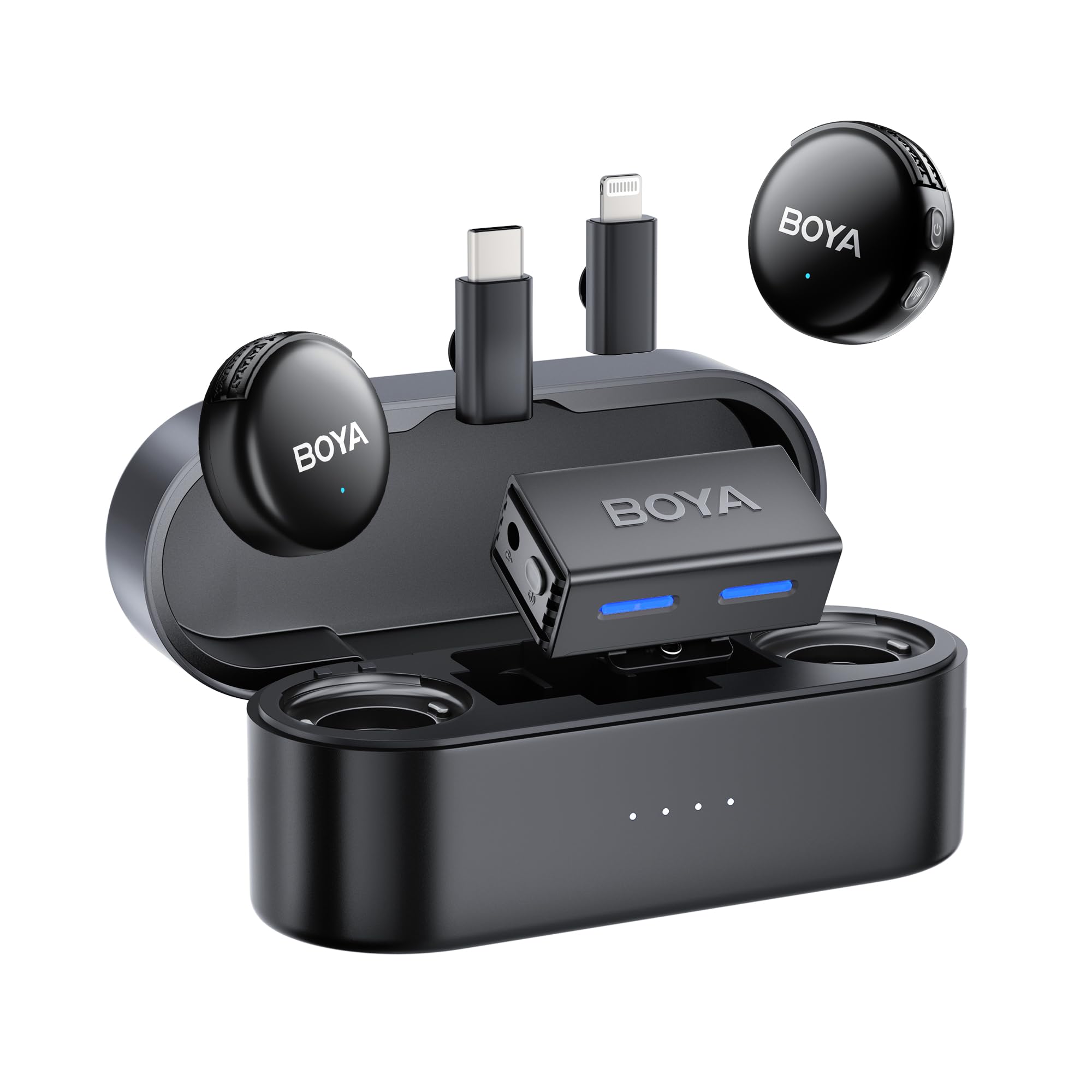 Amazon.com: BOYA BOYALINK 3 Mini Microphone for Camera/iPhone