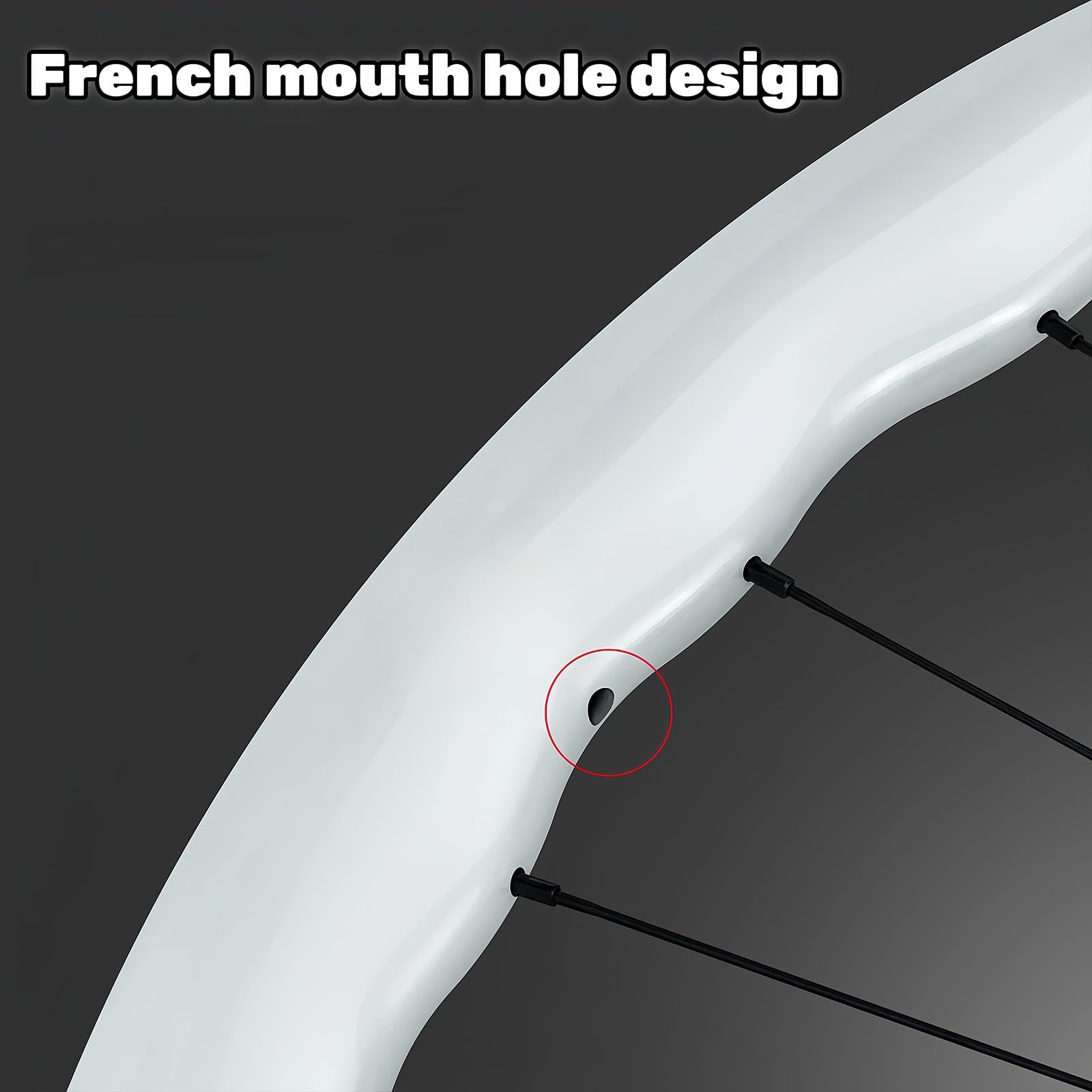 Jeu De Roues Carbone 700c Pour Vélo De Route – 6 Rayons, Frein à Disque, Moyeu Central – Neuf Complet Avec Accessoires