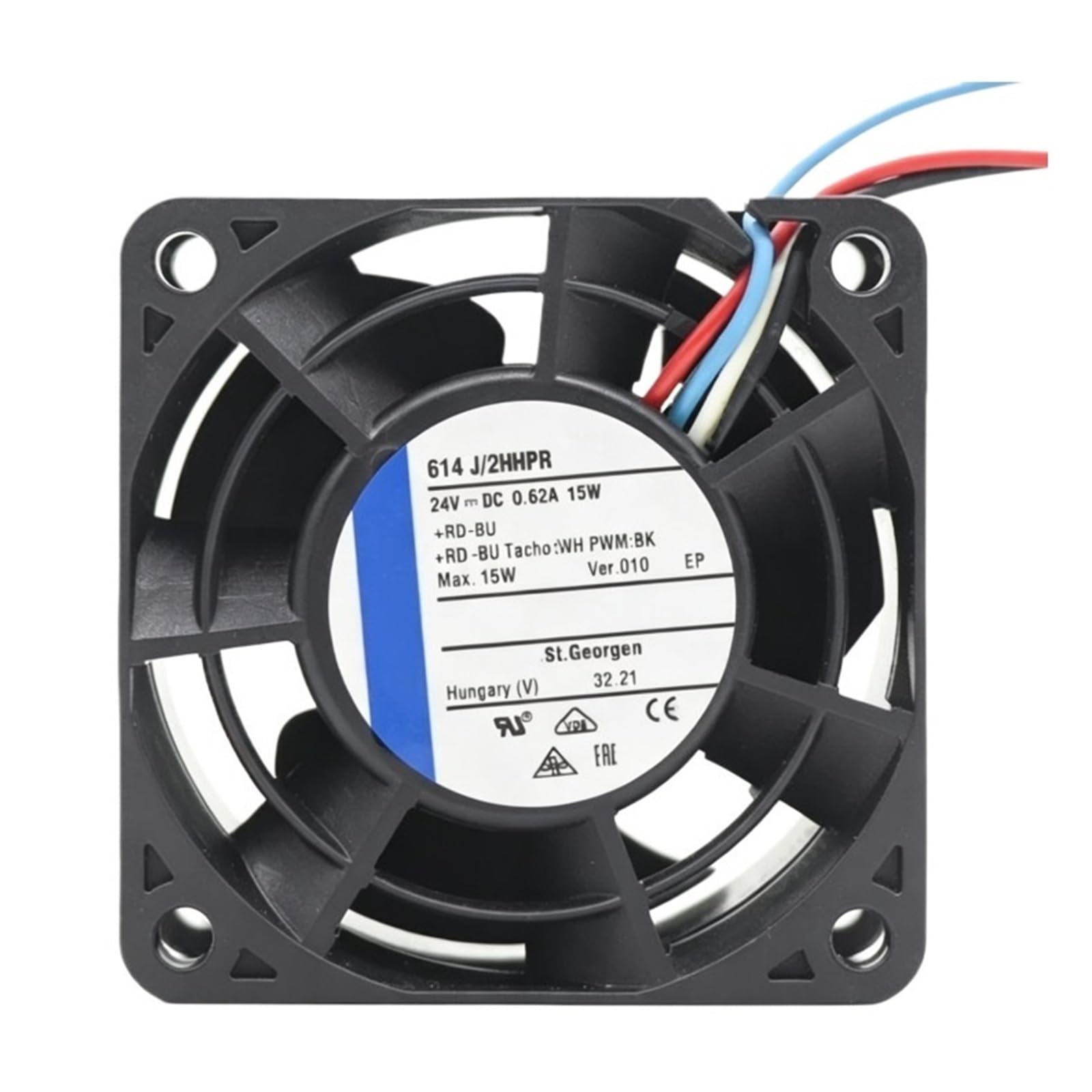 CLBSWYEJK 614J/2HHPR axial flow cooling fan, 6cm, 24V