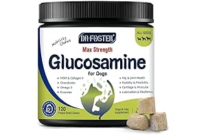 Glucosamine Chondroitin for Dogs: Hip & Joint Supplement with Chicken Flavor