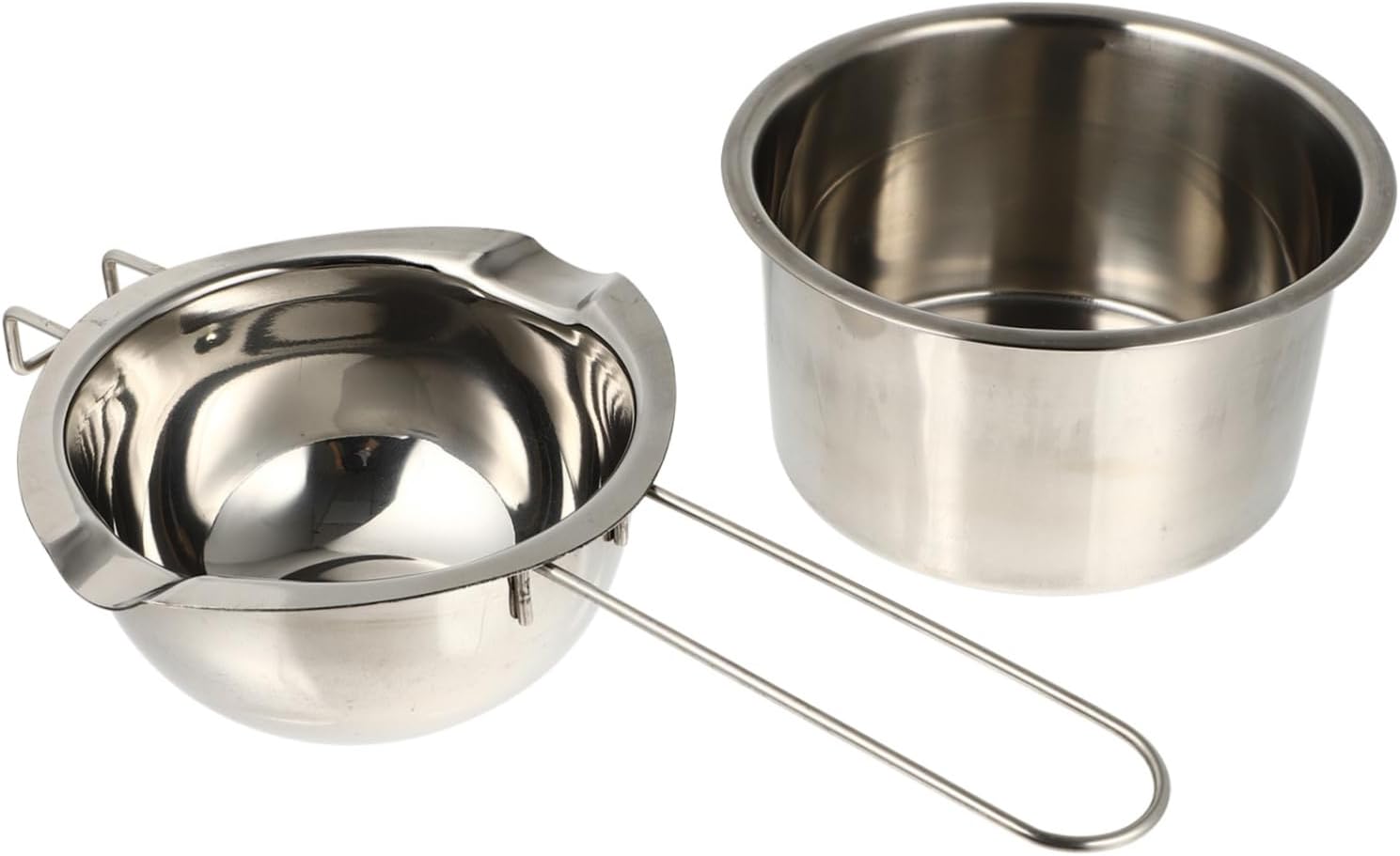EXCEART 2 Sets Melting Pot Small Double Boiler Wax Kit for
