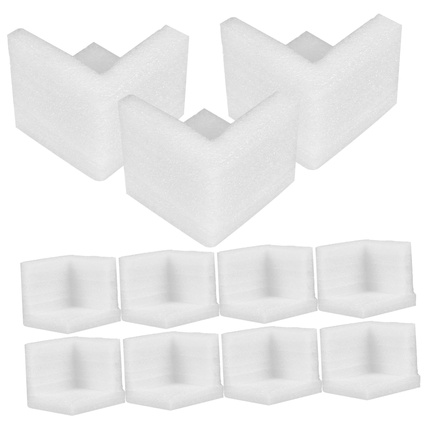 FUNOMOCYA 3sets Corner Guards for Shipping Frame Corner Protectors Thicken Packaging Edge Protectors Easy to Use for Boxes 12pcs*3