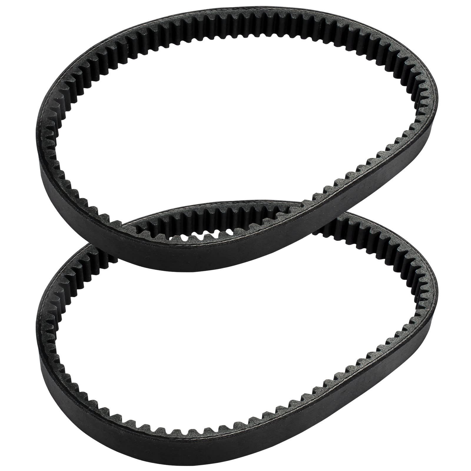 2 Pcs KT196 Drive Belt Compatible with 30 Series Torque Converter Belt Powersports Coleman KT196cc 4 Wheelers 196cc 6.5HP Comet 203589 203589A Manco 5959 Go Kart