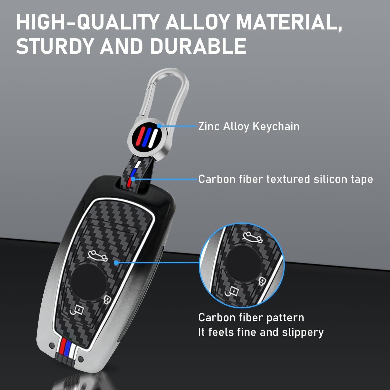 Key Soft Case Custodia Protettiva Chiave Per Auto BMW F20 F13 F30 F31 F32 F33 F3 F2 1s 2s 3s 4s F10 F07 F11 Smart Key/Colore: Rosa - Foto 2