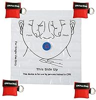 Vista 5 de Máscara de protección facial RCP Rojo 12pcs y Rojo 50pcs, Rojo-50