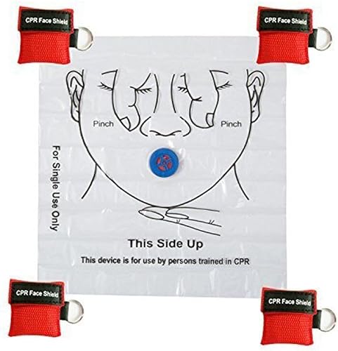 Miniatura 5 de Máscara facial RCP roja, azul (Blue-10)