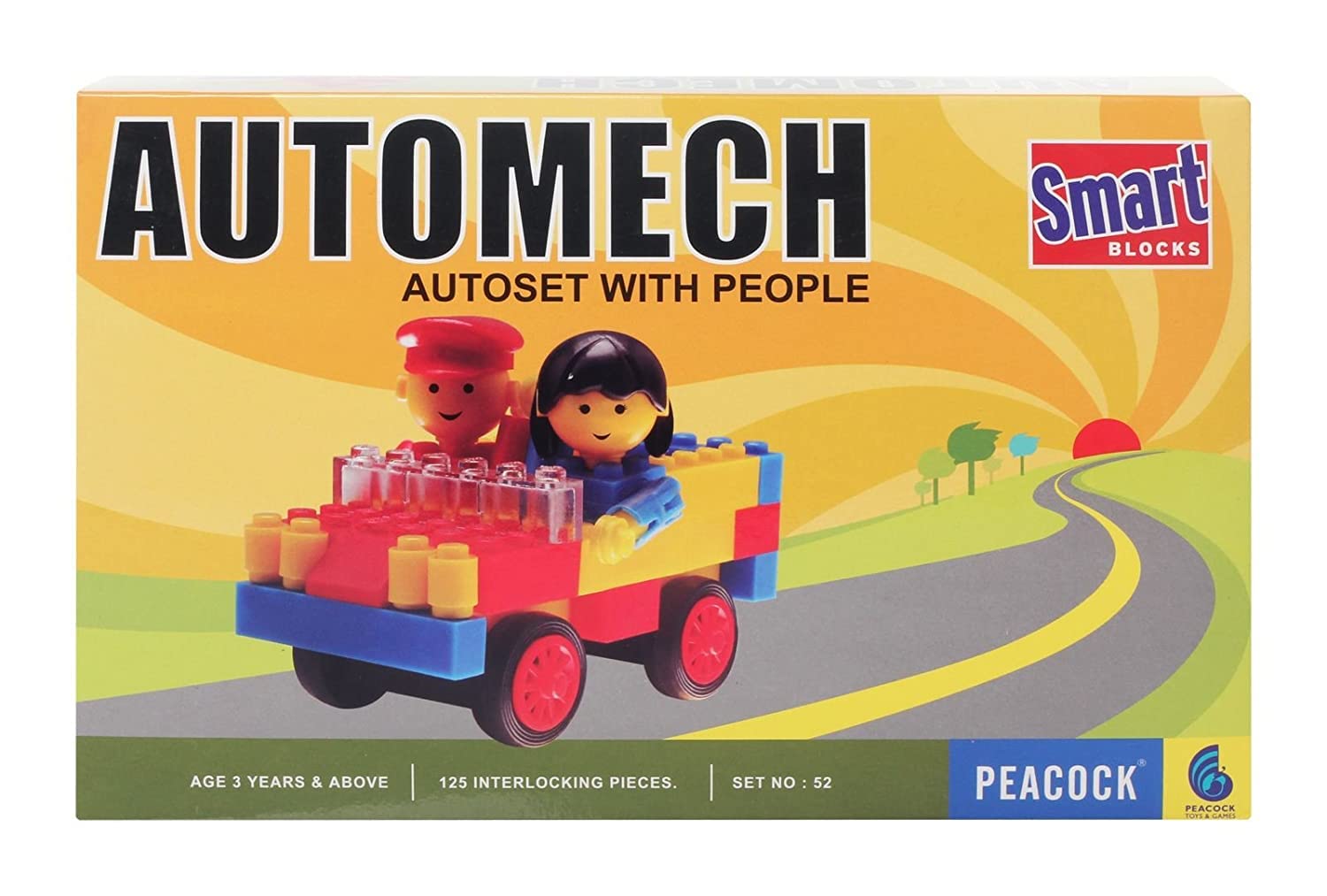 kidslour AUTOMECH Smart Building Block Game, 190 Pieces Amazon.in Toys & Games