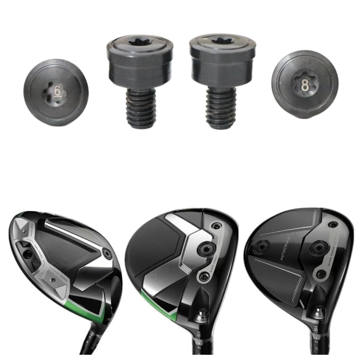 1pc Golf Screw Weight Compatible with Callaway Elyte Triple Diamond Driver Fairway Wood Club (18g)