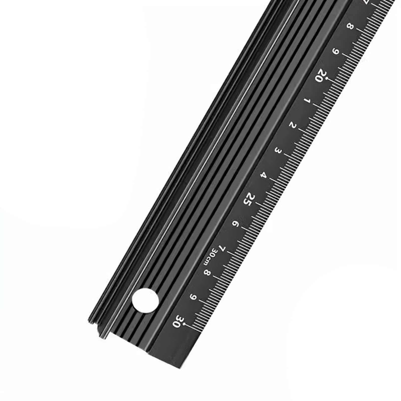 Hdoytxxm B Multipurpose Straight Ruler Aluminum Alloy Drawing Metal Measuring Tool For Engineering Drafting Technical Drawing Aluminum