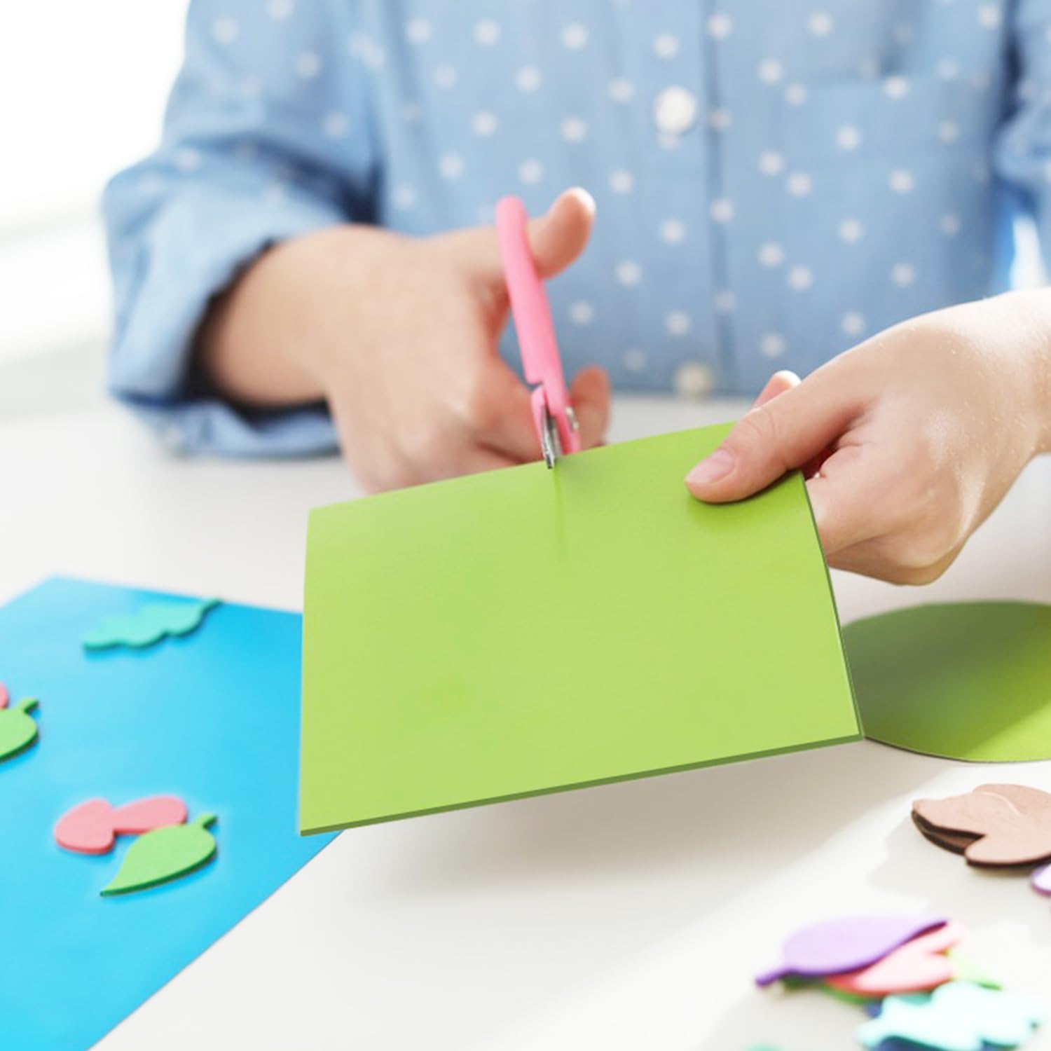 200 Pack Craft Foam Sheets, 5.5 x 8.7 Inch Ultimate EVA Foam Bundle for Arts and Crafts, EVA Foam Sheets for Crafts, 20 Color Vibrant Colors Craft Foam Sheet for Crafts by IHDYPPEW