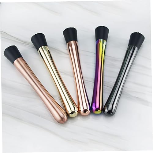 Miniatura 6 de BESTOYARD Muddler para cocteles Muddler Cocina Metal Cocktail Muddler Fruit Muddler Herramientas de cóctel Mojito Muddler