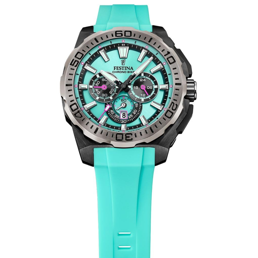 Festina Herrenuhr Analog aus Kautschuk Blau F20726/2