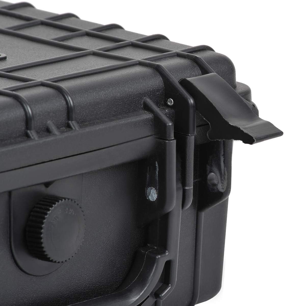 MEIJIA Portable Waterproof Protective Hard Case,Compact Camera Case with Customizable Fit Foam,Elegant Black,Fit for Drones,Camera,Lens, 9.17inchx7.56inchx4.33inch, Black, Dry Case - Image 7