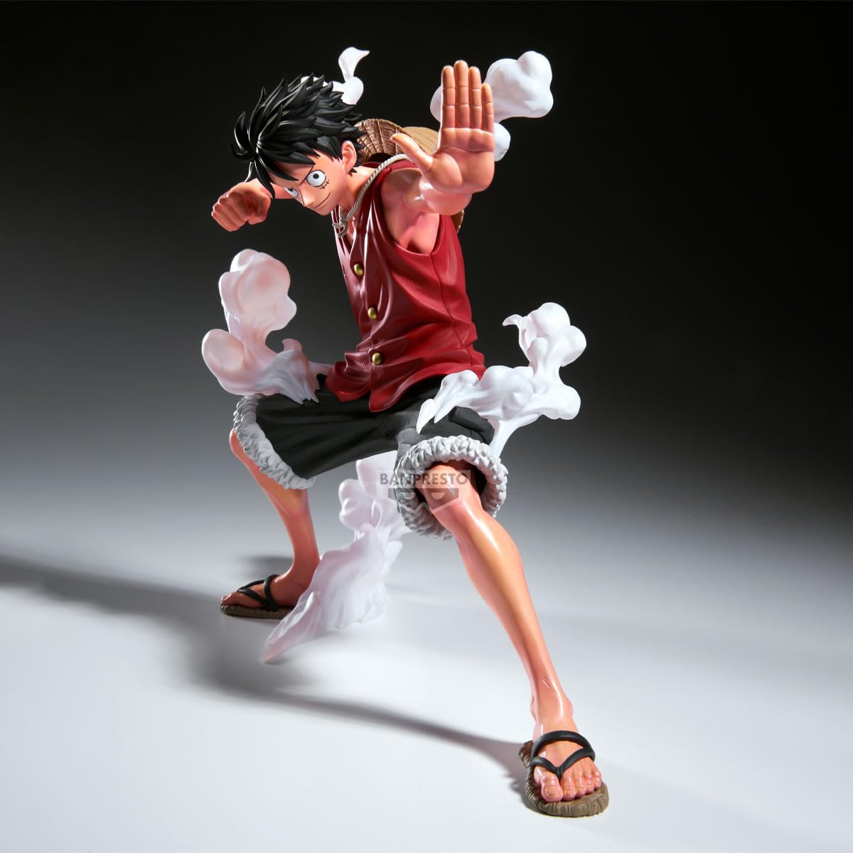 Banpresto Figurka akcji Monkey D. Luffy I One Piece - Maximaticplus 21 cm - PZ71027P wielokolorowa - Figurka kolekcjonerska - Idealna dla fanów anime