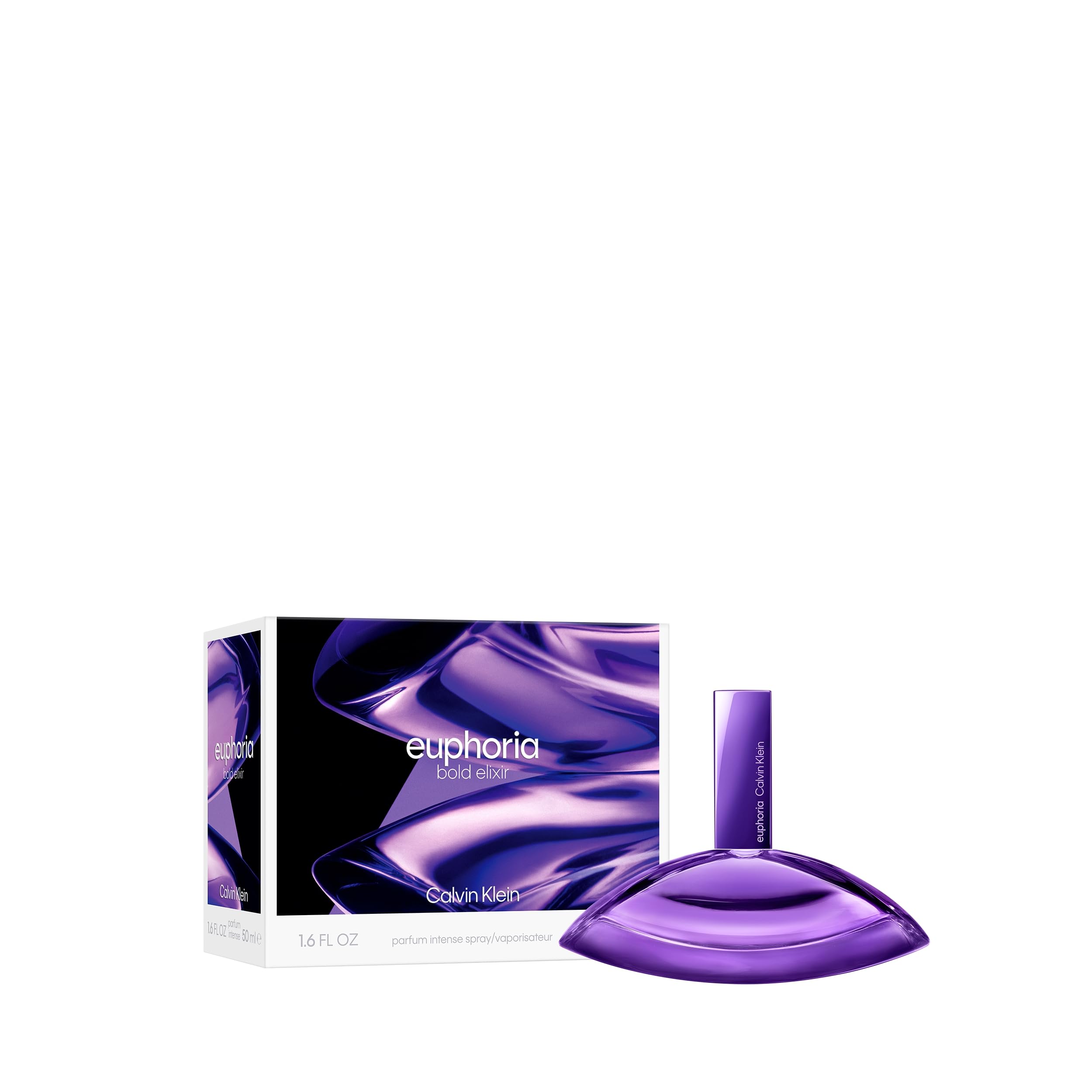 Calvin Klein Euphoria Bold Elixir Parfum Intense – Amberduft für Damen – Mit Jasmin, Rauchiger Orchidee, Vanille und Eichenholz – Lang anhaltender Duft