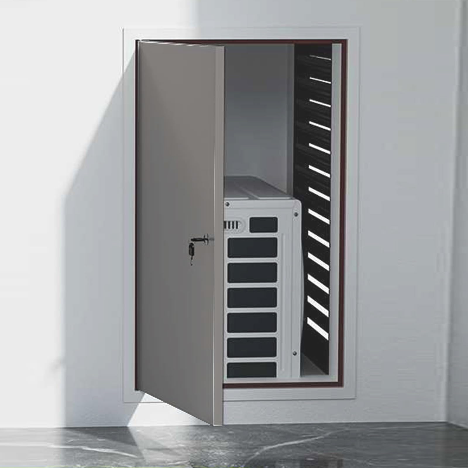 Panel de acceso impermeable para techo y yeso en garaje y lavandería